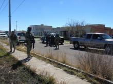 Área donde fue encontrada la cabeza 