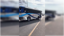 Camión accidentado 