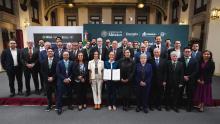 Reunión de Claudia con empresarios