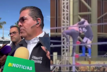 Accidente en lucha libre