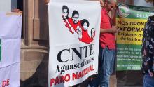 Advierte IEA sanciones a docentes que se ausenten por paro contra reforma del ISSSTE