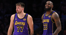 LEBRON AND LUKA VS CLIPPERS