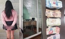 La joven conocía que guardaban dinero en dicho lugar y aprovechó la información para consumar el atraco