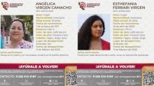 Desaparecidas y halladas muertas 
