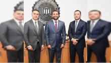 Omar García Harfuch y funcionarios del FBI 