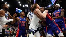 PISTONS VS WOLVES CAMPAL