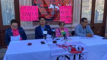 Docentes se suman a paro de labores este 6 de marzo en rechazo a la reforma del ISSSTE