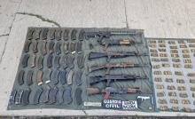 armas y cartuchos útiles asegurados 