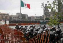 violencia en Palacio Nacional
