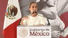 "Campañas negras" no servirán, dice Sheinbaum; reitrea su respaldo a AMLO