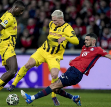 Lille 1-2 Dortmund (2-3 global) 