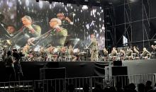 La Orquesta sinfónica de la Secretaría de la Defensa Nacional estuvo en el Foro de las Estrellas