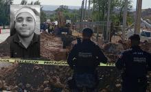 Confirman que no estaba en el interior de la zanja, pero estaba parado en la orilla cuando se desgajó el muro de tierra