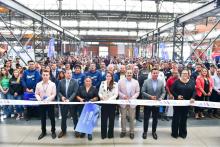 Inauguración expo transporte público 2025