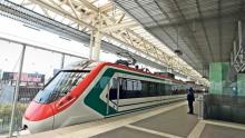 Muestran avances en la construcción del tren México–Pachuca