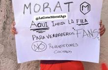 "Revendedores cochinos": fans de Morat le hacen frente a los que venden lugares en el Foro de las Estrellas