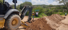 MIAA realiza intervenciones en El Malacate 