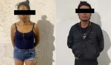 La pareja fue detenida en fuga con el kit del electricista no autorizado