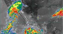 Tormenta tropical Lorena afecta el noroeste de México tras degradarse de huracán