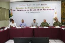 Omar García Harfuch en Michoacán 