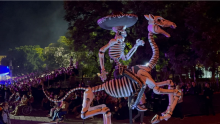 Más de 22 mil personas disfrutaron del Desfile de Calaveras 2025 en Aguascalientes