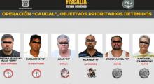 Detenidos por Operación Caudal 