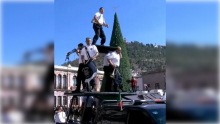 Pirámide humana 