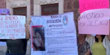 Familiares se manifiestan por localización de Judith Alexandra
