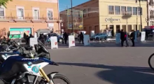 Represión policial durante manifestación contra el aborto