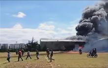 Avioneta desplomada