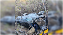 Accidente en barranco 