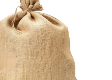 Bolsa de yute 