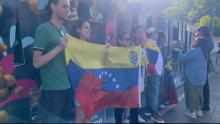 Venezolanos en Aguascalientes celebran detención de Maduro