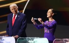 Donald Trump y Claudia Sheinbaum 