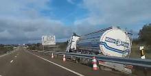 Camión accidentado 