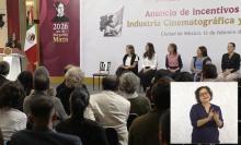 Hayek agradece a Claudia Sheinbaum por nuevos incentivos para el cine