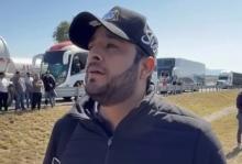 Francisco Elizalde lleva más de 28 horas varado en la carretera