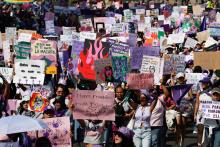 8M: Miles de mujeres toman las calles de la CDMX para marchar contra la violencia feminicida