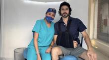 Reaparece José Ángel Bichir tras la caída que sufrió hace unos días 