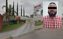 La mujer fue rescatada por Policías Municipales afuera del Motel cuando todavía estaba a bordo del auto