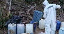Desmantelan laboratorio clandestino de metanfetamina en Cosalá, Sinaloa; vinculado a "Los Chapitos"