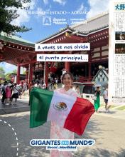 el programa de becas de movilidad internacional “Gigantes por el Mundo”, 