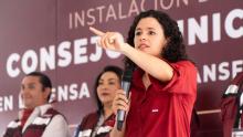 Luisa María Alcalde de visita por Aguascalientes 