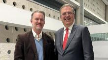Representante comercial de Estados Unidos llega a México; hablará con Sheinbaum y Ebrard este lunes