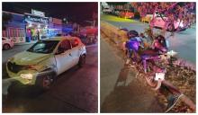 motociclista herido