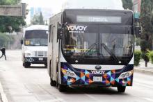 Transporte público para la Feria