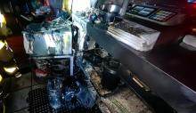 El fuego causó daños menores en el negocio; autoridades investigan qué originó el siniestro