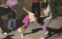 Un video captado a la distancia documenta como una niña de 10 años sufrió las consecuencias del conflicto