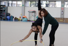 GIMNASIA RÍTMICA DESPEDIDO