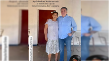 Enrique Inzunza y su mamá 